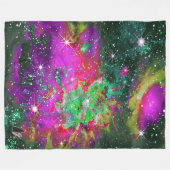 Celestial Star Field Fleece Blanket (Vorderseite (Horizontal))
