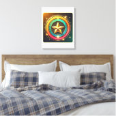 Celestial Star Glow Leinwanddruck (Insitu (Schlafzimmer))