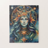 Celestial Star Goddess Mystical Alchemy Puzzle (Vertikal)