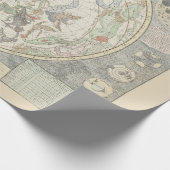 Celestial Star Map Zodiac Constellation I Geschenkpapier (Ecke)