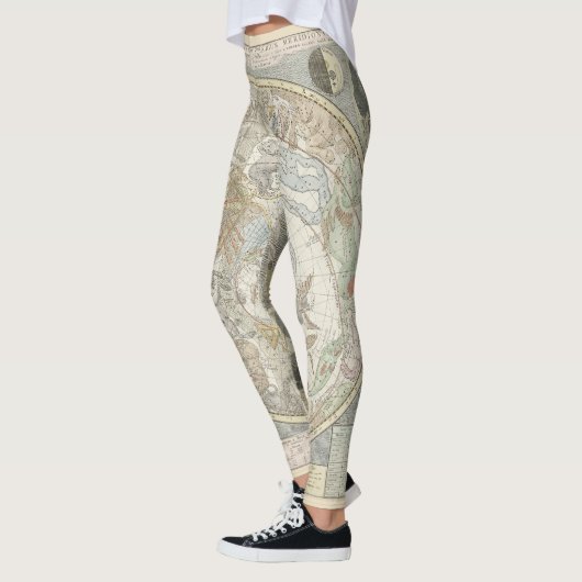 Celestial Star Map Zodiac Constellation I Leggings (Links)