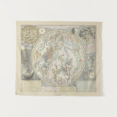 Celestial Star Map Zodiac Constellation I Wandteppich (Vorderseite (Horizontal))