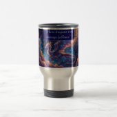 Celestial Starborne Dragon Cosmic Wings Ethereal Reisebecher (Mittel)