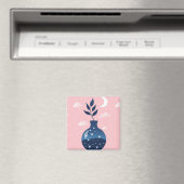 Celestial Starry Night Blossom Magnet (In Situ (Geschirrspüler))