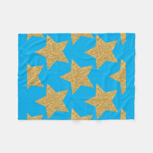 Celestial Starry Night Fleecedecke (Vorderseite (Horizontal))