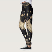 Celestial Stars Sun Moon Leggings (Links)