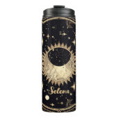 Celestial Stars Sun Moon Thermosbecher (Vorderseite)