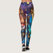 Celestial Stected Glass Leggings (Rückseite)