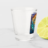 Celestial Stected Glass Shot Glass Schnapsglas (Links)