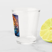 Celestial Stected Glass Shot Glass Schnapsglas (Rechts)