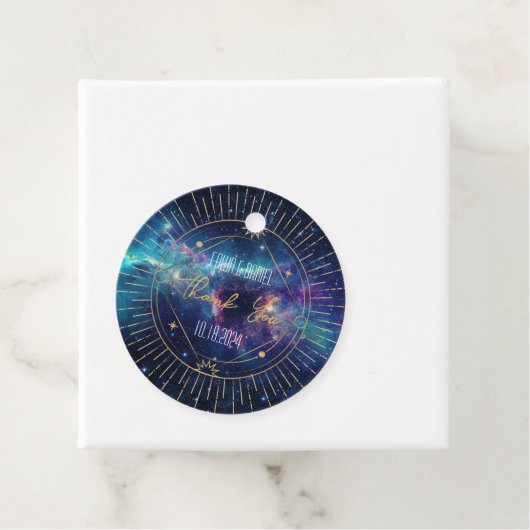 Celestial Sternexplosion Galaxy Vielen Dank Geschenkanhänger (Beispiel)