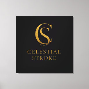 Celestial Stroke Leinwanddruck
