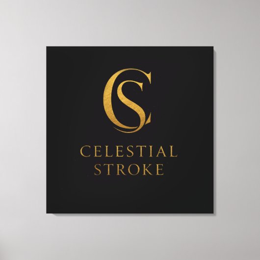 Celestial Stroke Leinwanddruck (Vorderseite)