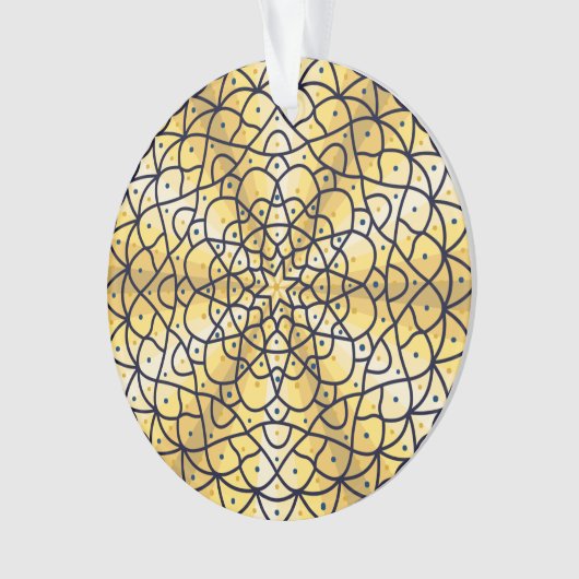 Celestial Sun Acrylic Ornament (Vorderseite)