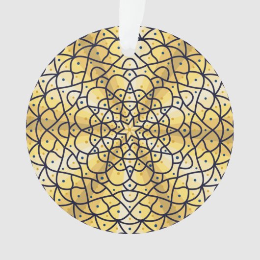 Celestial Sun Acrylic Ornament (Vorderseite)