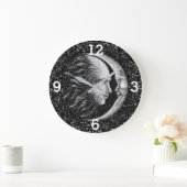 Celestial Sun and Moon Große Wanduhr (Zuhause)