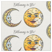 Celestial Sun and Moon Mommy zu sein Stoff (Nahaufnahme)