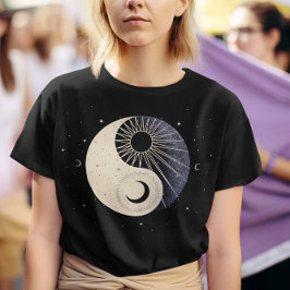 Celestial Sun and Moon T-Shirt