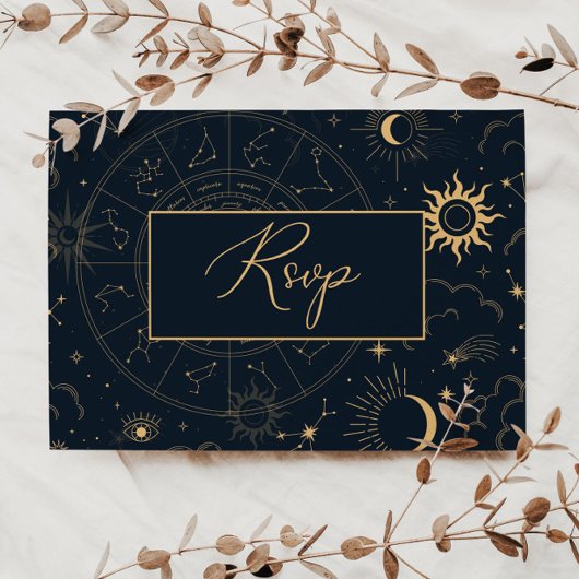 Celestial Sun and Moon UAWG Postcard Postkarte