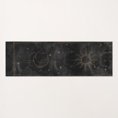Celestial Sun and Moon Yoga Mat Yogamatte (Rückseite (Horizontal))