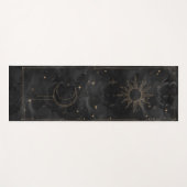 Celestial Sun and Moon Yoga Mat Yogamatte (Vorderseite (Horizontal))