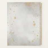 Celestial Sun, Blue Moon Blume, Stars Night Sky Planer (Rückseite)