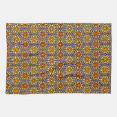 Celestial Sun Blume Geschirrtuch (Horizontal)
