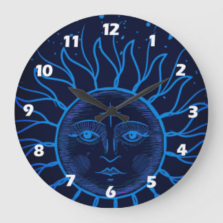 Celestial Sun clock Große Wanduhr