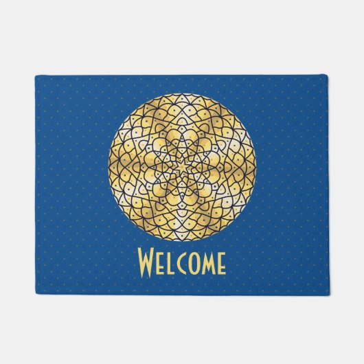 Celestial Sun Doormat Fußmatte (Vorderseite)