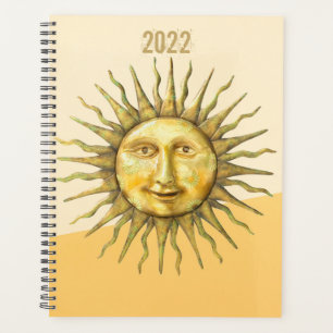 Celestial Sun Face Colorblock Planer