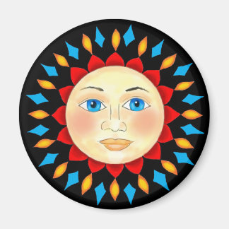 Celestial Sun Face Magnet