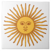 Celestial Sun Fliese (Vorderseite)