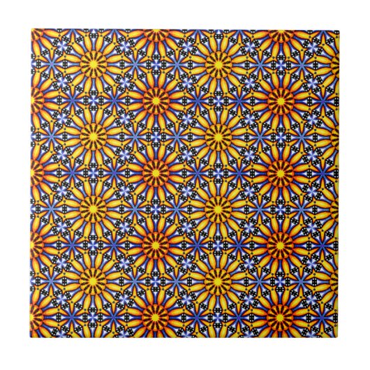 Celestial Sun Fliese (Vorderseite)