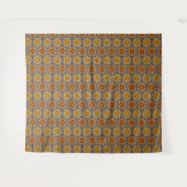 Celestial Sun Floral Wandteppich (Vorderseite (Horizontal))