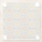 Celestial Sun Glasuntersetzer (Rückseite)