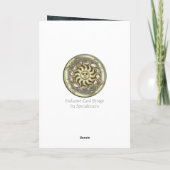 Celestial Sun Greetings und Mitteilungskarten (Rückseite)