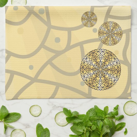 Celestial Sun Handtuch (Gefaltet)