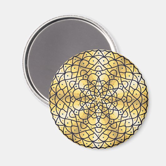 Celestial Sun Magnet (Vorderseite/Rückseite)