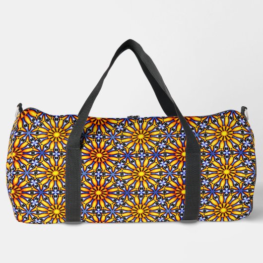 Celestial Sun Mandala Duffle Bag (Vorderseite)