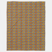 Celestial Sun Mandala Fleecedecke (Vorderseite)