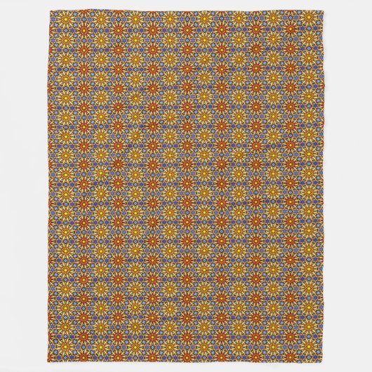 Celestial Sun Mandala  Fleecedecke (Vorderseite)