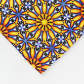 Celestial Sun Mandala  Fleecedecke (Ecke)