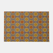 Celestial Sun Mandala Fußmatte (Vorderseite)