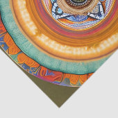 Celestial Sun Mandala Seidenpapier (Ausschnitt)