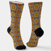 Celestial Sun Mandala Socken (Gewinkelt)