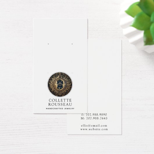 Celestial Sun Moon Earring Juwelier Display (Schreibtisch)