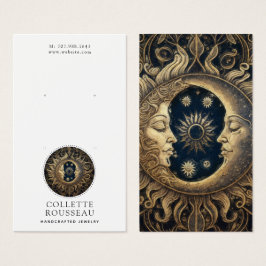 Celestial Sun Moon Earring Juwelier Display