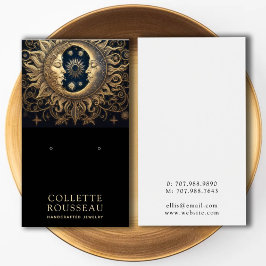 Celestial Sun Moon Earring Juwelier Display