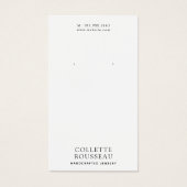 Celestial Sun Moon Earring Juwelier Display (Vorderseite)