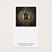 Celestial Sun Moon Earring Juwelier Display (Vorderseite)